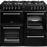 Belling Farmhouse 100DF 444411829 Dual Fuel Range Cooker 99.6cm x 60cm x 90cm 1