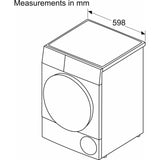 Bosch Series 6 WQH246DRGB Heat Pump Tumble Dryer 59.8cm x 61.3cm x 84.2cm 3