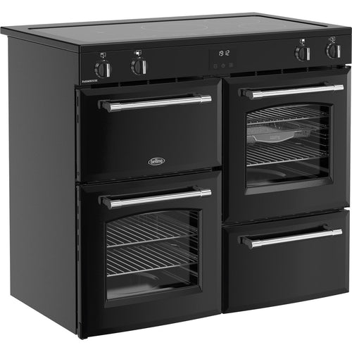 Belling Farmhouse 100Ei 444411832 Electric Range Cooker 99.6cm x 60cm x 90cm