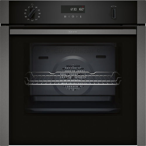 NEFF N50 Slide & Hide B6ACH7AG7B Electric Single Oven 59.4cm x 54.8cm x 59.5cm