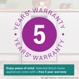Bosch Series 2 SMS26AW08G Full Size Dishwasher 60cm x 60cm x 84.5cm 5