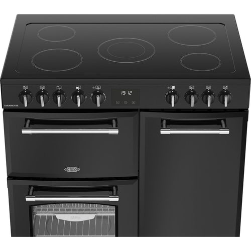 Belling Farmhouse 90E 444411817 Electric Range Cooker 89.6cm x 60cm x 90cm