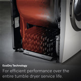 Miele T1 EcoSpeed TSA523 WP Tumble Dryer 59.6cm x 65.5cm x 85cm 4