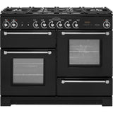 Rangemaster Kitchener KCH110DFFBL/C Dual Fuel Range Cooker 110cm x 60cm x 89.8cm 1