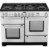 Rangemaster Kitchener KCH110DFFSS/C Dual Fuel Range Cooker 110cm x 60cm x 89.8cm 2